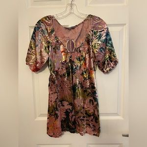 Hale Bob Gold & Craft Women’s Printed Blouse Top Shirt NWT XS X-Small